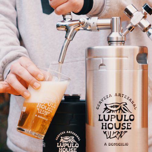 Sistema Dispensador de Cerveza, con Tubo Recto
