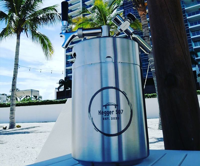 Sistema Dispensador de Cerveza, con Tubo Recto
