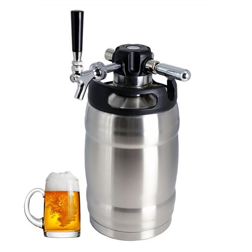 Barril de Acero Inoxidable al Vacío de 5L con Grifo Dispensador