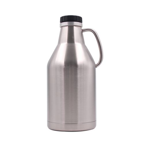 Growler de 1.89L con Aislamiento al Vacío y Tapa Rosca