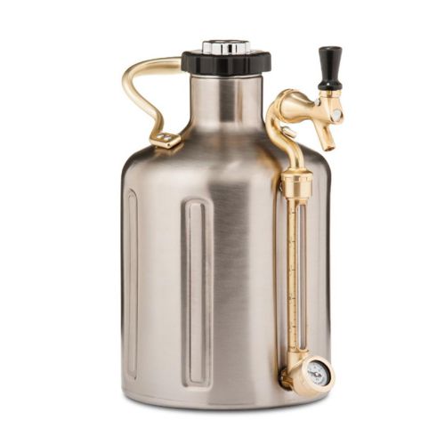 Growler de 3.8L con Tapón Regulador de CO₂