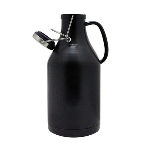 Growler de 1.89L con Aislamiento al Vacío y Tapa Flip Top