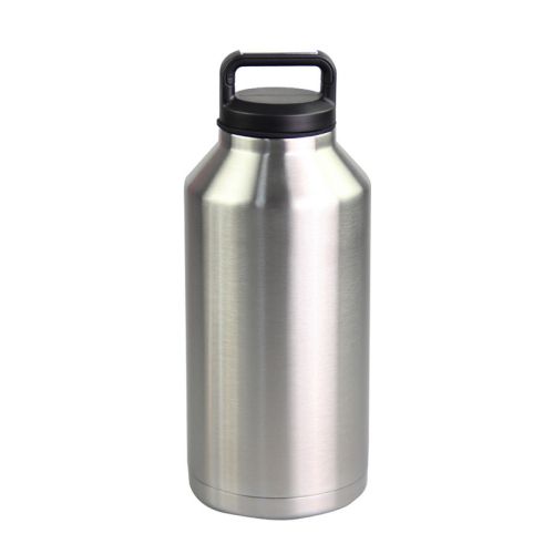 Growler de Doble Pared y Boca Ancha de 1.89L con Tapa Chug