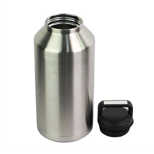 Growler de Doble Pared y Boca Ancha de 1.89L con Tapa Chug