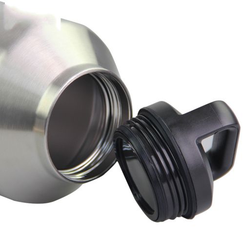 Growler de Doble Pared y Boca Ancha de 1.89L con Tapa Chug