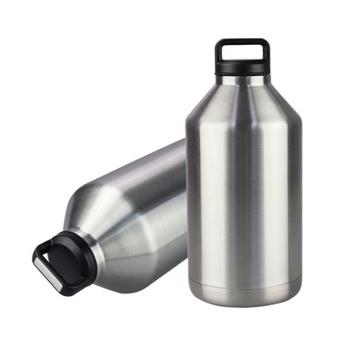 Growler de 3.8L de Doble Pared con Boca Ancha y Tapa Chug