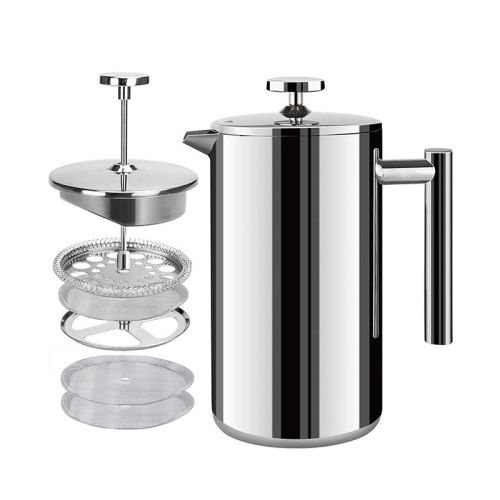 Prensa Francesa de Acero Inoxidable de 1.5L