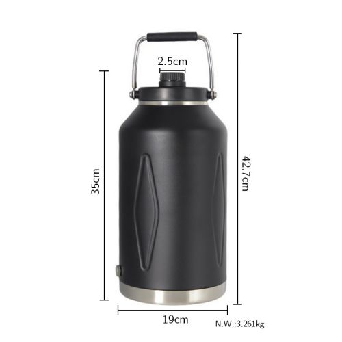 Jarra Isotérmica de 7.5L de Acero Inoxidable