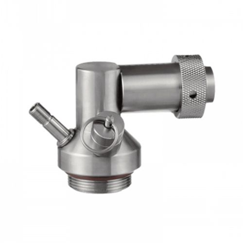 Lanza para Mini Barril de Acero Inoxidable con Grifo de Control de Flujo Italiano
