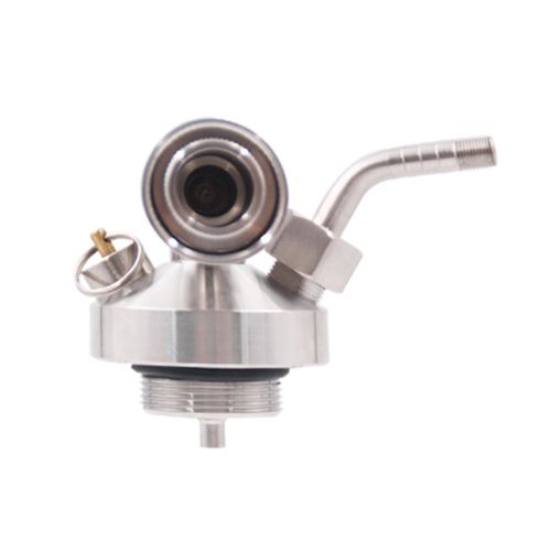 Dispensador de Acero Inoxidable para Cerveza, con Adaptador Curvo