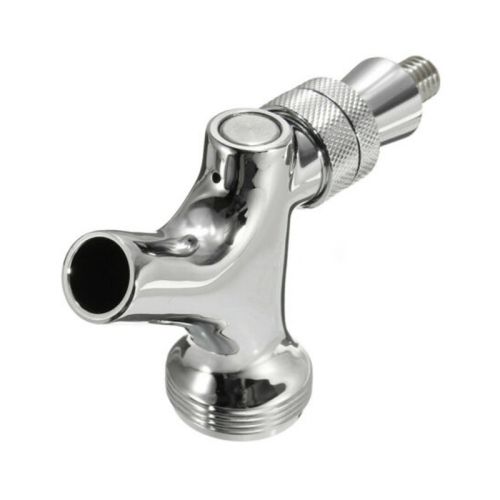 Grifo de Latón Cromado para Dispensar Cerveza