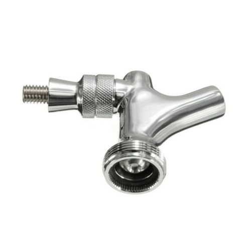Grifo de Latón Cromado para Dispensar Cerveza