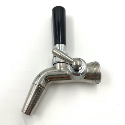 Grifo de Acero Inoxidable, con Boquilla Corta