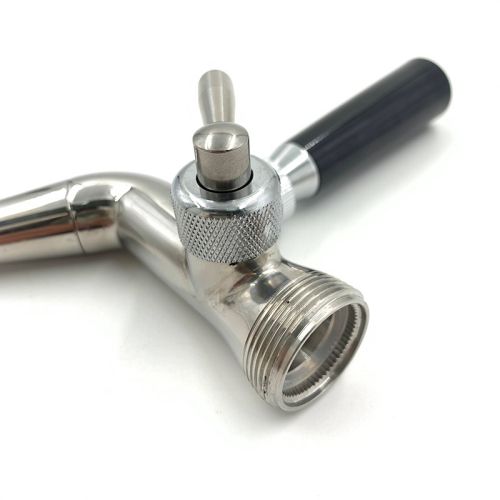 Grifo de Acero Inoxidable para Cerveza con Boquilla Corta