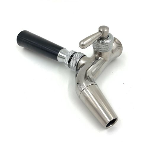 Grifo de Acero Inoxidable para Cerveza con Boquilla Corta