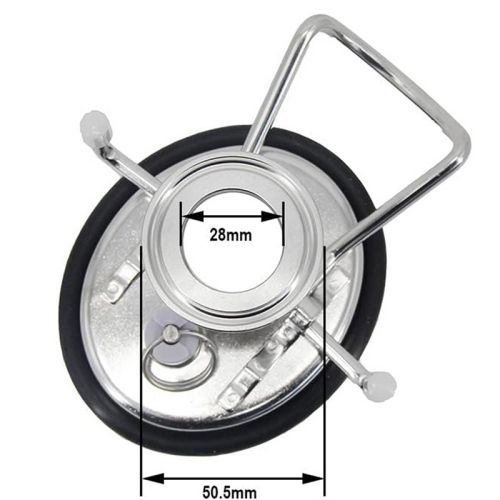 Tapa con Abrazadera Tri-Clamp, para Barril Corny